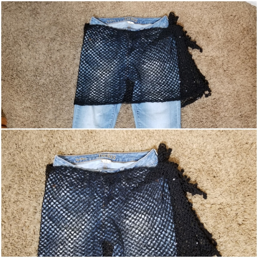 Swim coverup, wrap around the waist. - Picture 5 of 6